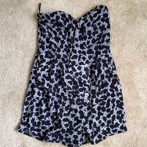 Express strapless romper
